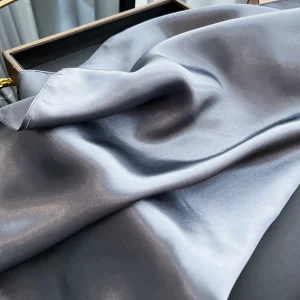 Satin Square Shawls Headband Hair Elegant Neckerchief Scarves - Image 24