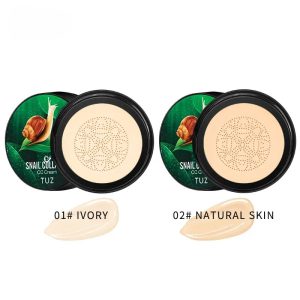 Snail Collagen BB Cream Mushroom Head Air Cushion Foundation Liquid Concealer Brightening Oil-control Makeup CC Cream - Image 3