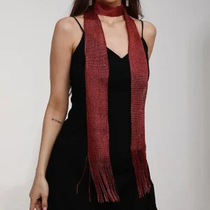 Tassel Lace Shiny Necklace Sunscreen Shawl Fashion Elegant Scarfs - Image 6