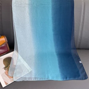 Versatile Sun Portection Headband Gradient Shawl Luxury Elegant Scarves - Image 19