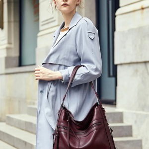 Vintage Luxury PU Leather tassel Totes Shoulder Bags - Image 2