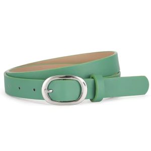 Casual Metal Round Buckle PU Leather Belts - Image 7