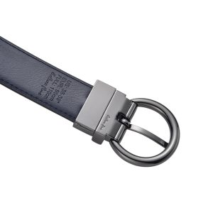 Formal Reversible Leather Belt with Rotate Buckle - Image 14