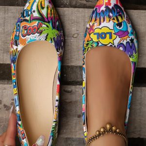 Casual Pointed Toe Beautiful Flat Comfortable Shoes - Image 5
