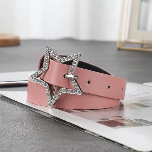 Retro Fashion Decorative Five-pointed Star Jeans Belt - Image 5
