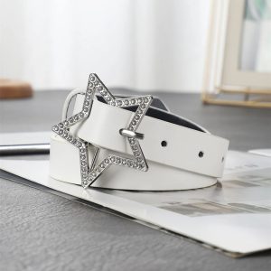 Retro Fashion Decorative Five-pointed Star Jeans Belt - Image 4