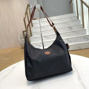 Elegant Solid Baguette Shape Versatile Handbags Designer Tote Shoulder Bags - Image 5