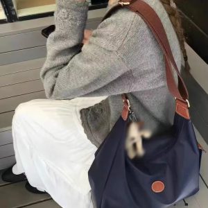 Elegant Solid Baguette Shape Versatile Handbags Designer Tote Shoulder Bags - Image 9