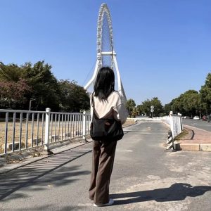 Elegant Solid Baguette Shape Versatile Handbags Designer Tote Shoulder Bags - Image 3