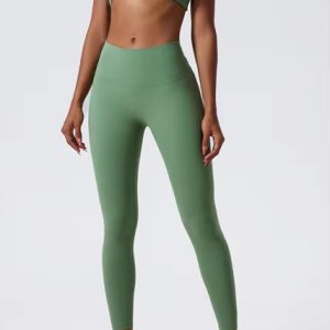 Super Soft Fabrics Bra High Waist Leggings 2 Pcs Sports Set - Image 4