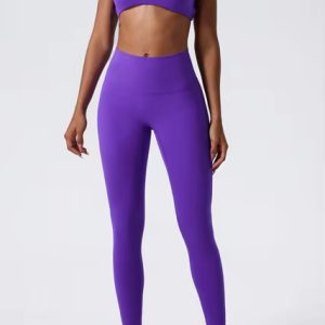 Super Soft Fabrics Bra High Waist Leggings 2 Pcs Sports Set