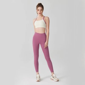 Trendy High Impact Shockproof Bra With Fixed Pads Fitness Tracksuits - Image 3