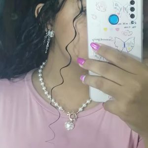 Elegant  Heart Shape Imitation Pearls Chain Necklaces - Image 10