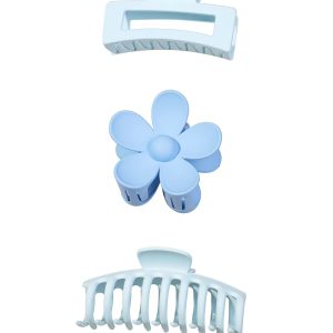 4Pcs Hair Claw Clips Accessories with Multi-Styles Flower Claw Clips for Thick Hair - Image 5