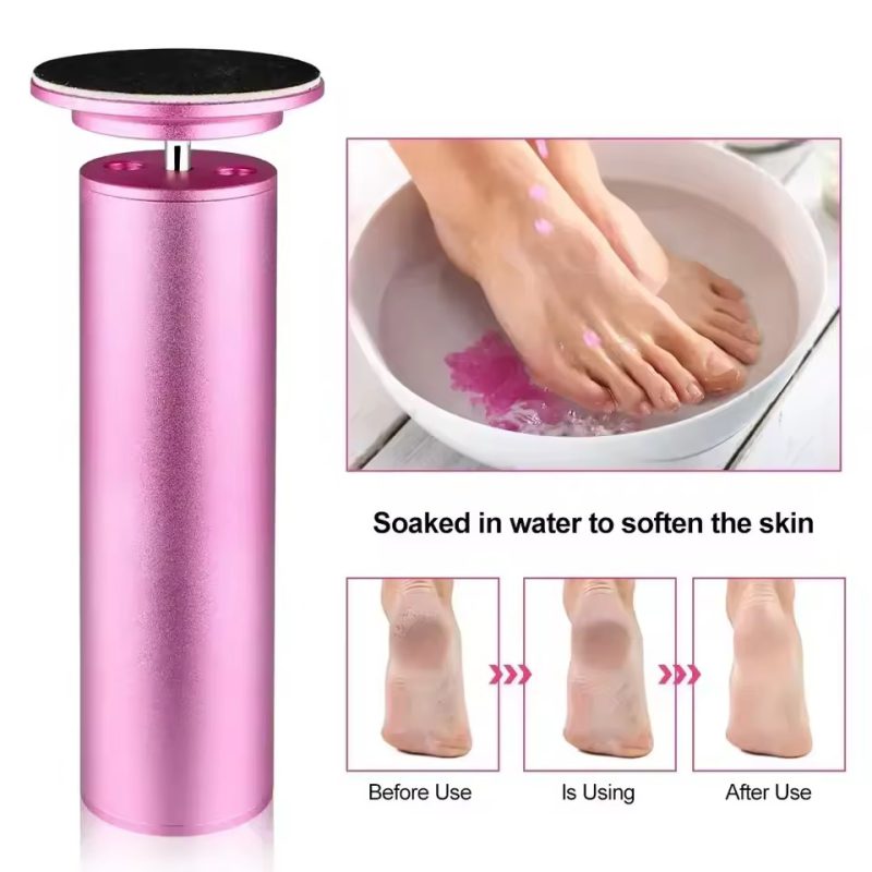 Electric Foot Callus Remover Foot Care File Heels Dead Skin Pedicure Tool - Image 4