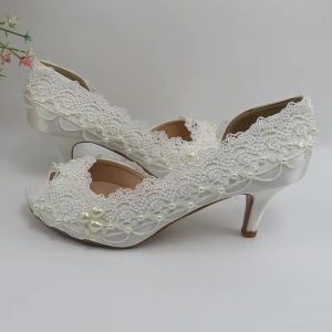 Lace-Up Peep Toe Open side fashion High heels platform shoes - Image 11