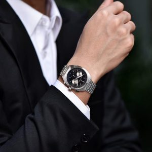 PAGANI DESIGN Retro Pilot Luxury Quartz Men Sport Crystal Wristwatch Men