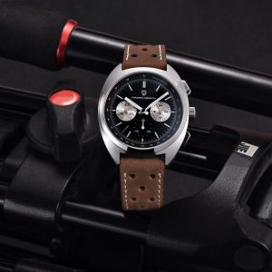 PAGANI DESIGN Luxury Crystal Quartz Retro Men Sport Wristwatch Men - Image 2