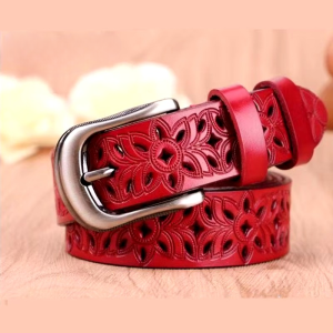 Second Layer Cowskin Genuine Leather Vintage Pin Buckle Strap Jeans Accessories - Image 7