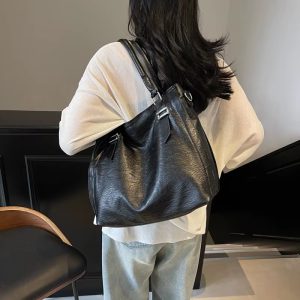 Casual High Quality Soft Leather Vintage Cross-body Bag - Image 6
