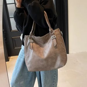 Casual High Quality Soft Leather Vintage Cross-body Bag - Image 8
