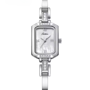 Elegant Square Quartz Minimalist Design Valentine's Bracelet Watches - Image 3