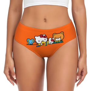 Hello Kitty Cat Comfort Panties Underwear Briefs Underpants - Image 3