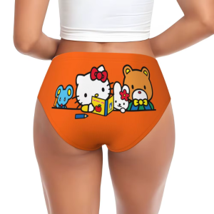 Hello Kitty Cat Comfort Panties Underwear Briefs Underpants - Image 2