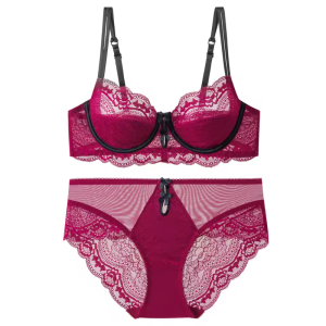 Lace Ultra-Thin Bralette Set Soft Stylish and Perfect Bra Set - Image 9
