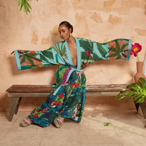Long Kimono Cardigan Cosplay Cardigan Blouse Shirt Traditional Kimono - Image 2