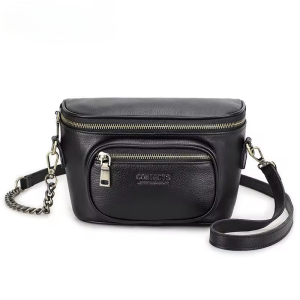 Luxury Genuine Leather Phone Pocket Sling Shoulder Crossbody Bags - Image 3