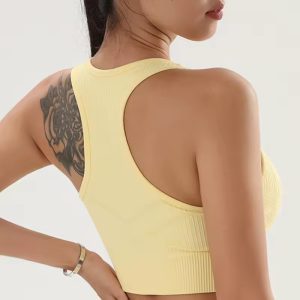 Trendy Breathable Sweat Absorbent Quick Dry Sports Bra - Image 7