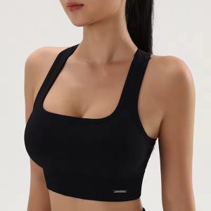 Trendy Breathable Sweat Absorbent Quick Dry Sports Bra - Image 8