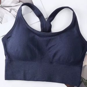 Trendy Comfortable Knitted Shockproof Seamless Sports Bras - Image 4