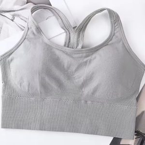 Trendy Comfortable Knitted Shockproof Seamless Sports Bras - Image 3