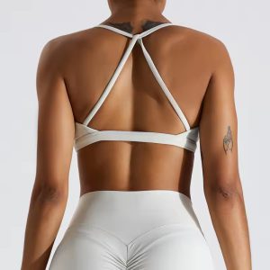 Trendy Shockproof Quick Drying  Seamless Sports Bra - Image 4