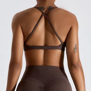 Trendy Shockproof Quick Drying  Seamless Sports Bra - Image 5