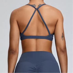 Trendy Shockproof Quick Drying  Seamless Sports Bra - Image 2