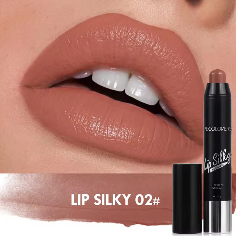 Brighten Moisturizing Water Light Solid Lip Gloss Glass Tea Russet Makeup Lip Lipstick - Image 4